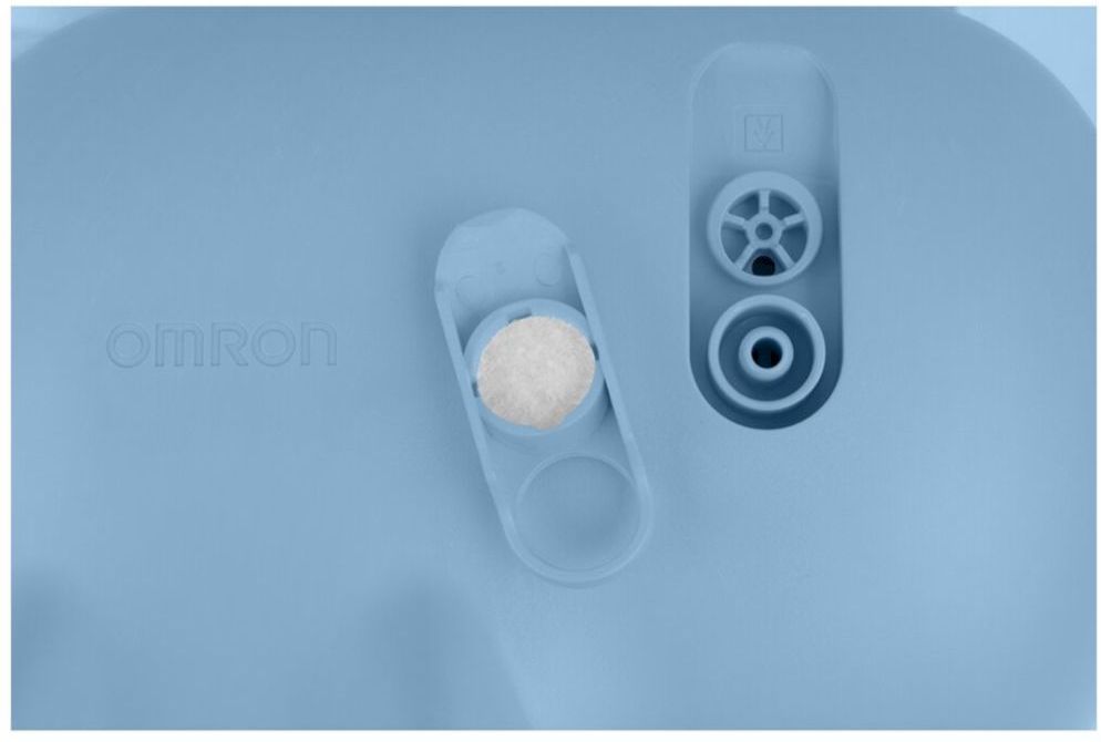 Ингалятор компрессорный Omron Neko Kat (KRU) детский (голубой)