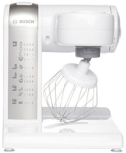 Кухонный комбайн Bosch MUM 4880 белый/серебристый