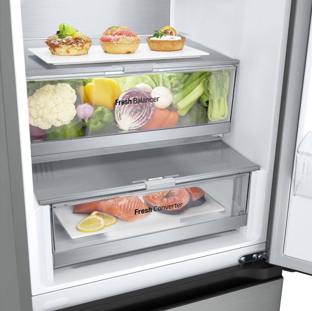 Холодильник LG GBV7170EPY Серебристый