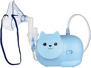 Ингалятор компрессорный Omron Neko Kat (KRU) детский (голубой) купить по низкой цене в интернет-магазине ТехноВидео
