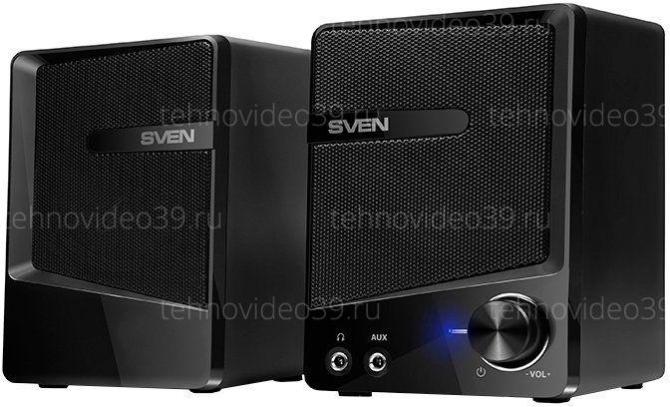 Колонки 2.0 Sven 248 / 2х3W / USB / пластик / black (SV-016333) купить по низкой цене в интернет-магазине ТехноВидео