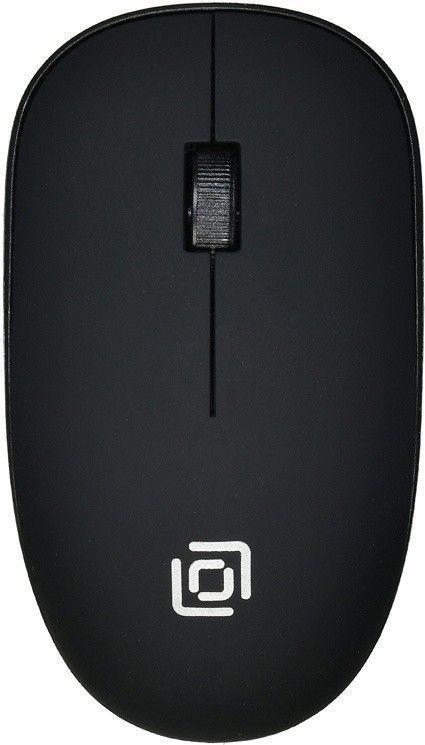 Мышь Оклик 515MW черный оптическая (1200dpi) беспроводная USB (2but)