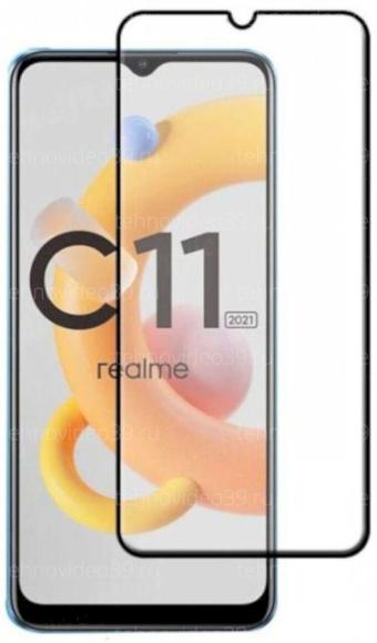 Защитное стекло Ainy полноразмерное для Realme C11 (2021) black купить по низкой цене в интернет-магазине ТехноВидео
