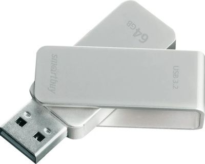 USB 3.0/3.2 Gen.1 Smartbuy 64GB M1 Metal Grey (SB064GM1G)