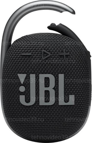 Портативная колонка JBL CLIP 4 'BLACK' (JBLCLIP4BLK) купить по низкой цене в интернет-магазине ТехноВидео