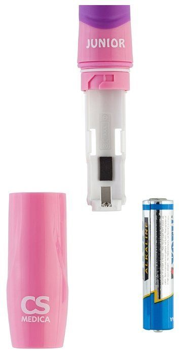 Зубная щетка CS Medica электрическая звуковая CS-562 Junior (розовая)