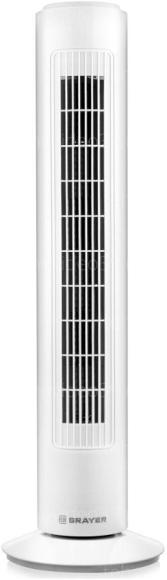 Вентилятор колонный Brayer BR4952WH белый купить по низкой цене в интернет-магазине ТехноВидео
