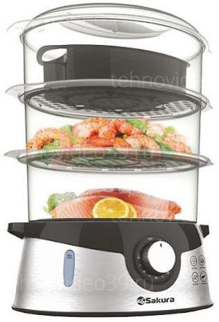 Пароварка Sakura SA-7215 купить по низкой цене в интернет-магазине ТехноВидео