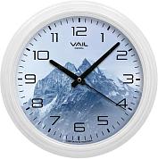 Часы настенные VAIL VL-C1505/3 круглые, серый