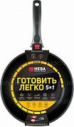 Cковорода НЕВА N124 "Black" 24 см купить по низкой цене в интернет-магазине ТехноВидео