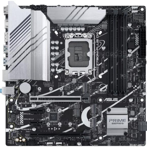Материнская плата ASUS LGA1700 (Gen.13, 12) (Z790M-PLUS D4) ATX. DDR4 LGA 1700, Intel Z790, 4xDDR4 купить по низкой цене в интернет-магазине ТехноВидео