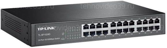 Коммутатор TP-Link TL-SF1024D 24-port 10/100M купить по низкой цене в интернет-магазине ТехноВидео