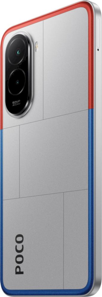 Смартфон POCO M7 8/256 ГБ, серебристый