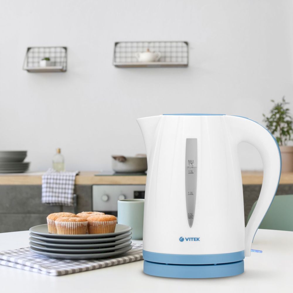 Электрический чайник Vitek VT-7031 Белый