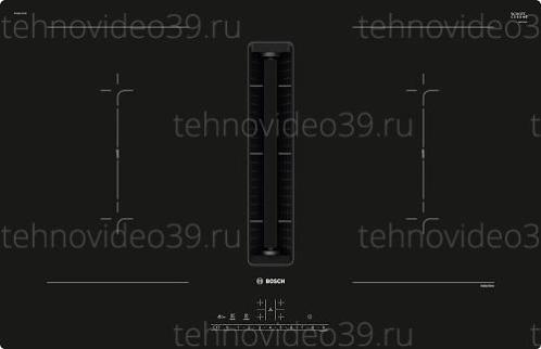 Индукционная варочная поверхность с вытяжкой Bosch PVQ811F15E черный купить по низкой цене в интернет-магазине ТехноВидео