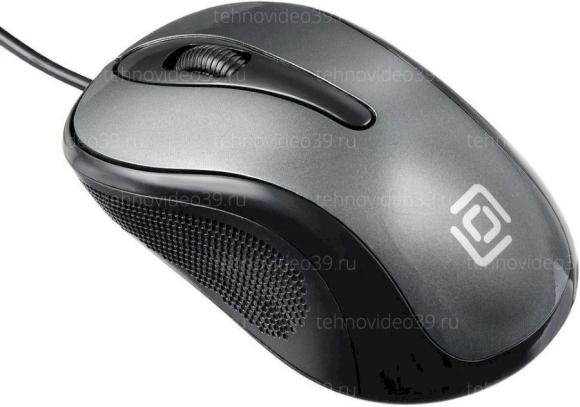 Мышь Оклик 385M черный/серый оптическая (1000dpi) USB для ноутбука (3but) купить по низкой цене в интернет-магазине ТехноВидео