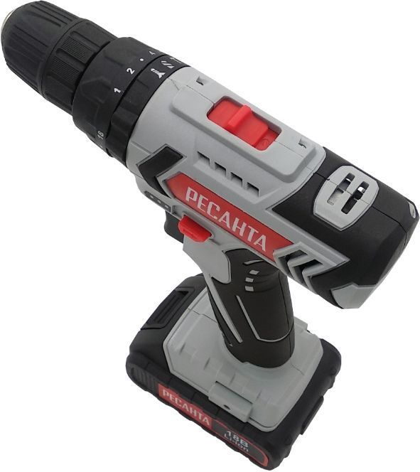 Дрель-шуруповерт аккумуляторная Ресанта ДА-18-2ЛК-У (75/14/6)