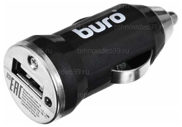 Автомобильное ЗУ Buro XCJ-048-1A 1A USB черный купить по низкой цене в интернет-магазине ТехноВидео