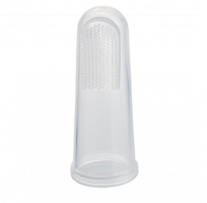 Зубная щетка CS Medica силиконовая жевательная на палец KIDS CS-502