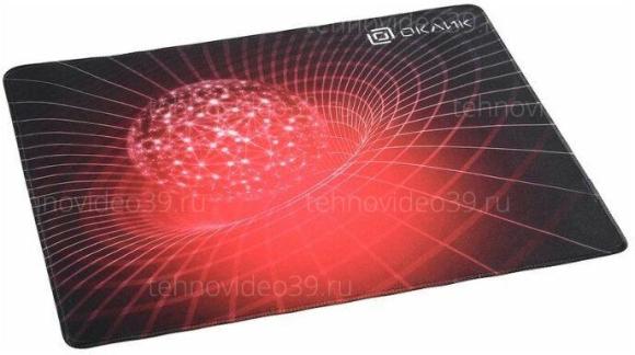 Коврик Оклик для мыши OK-FP0400 красный 400x320x2мм купить по низкой цене в интернет-магазине ТехноВидео