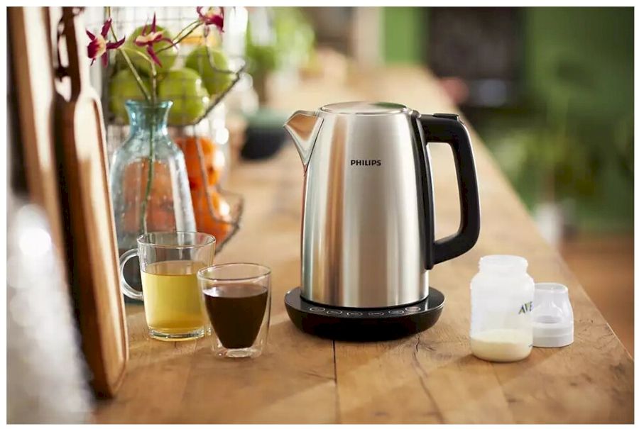 Электрический чайник Philips HD9359/90, серебристый