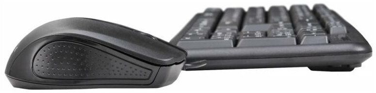 Комплект Оклик клавиатура + мышь 600M клав:черный мышь:черный USB