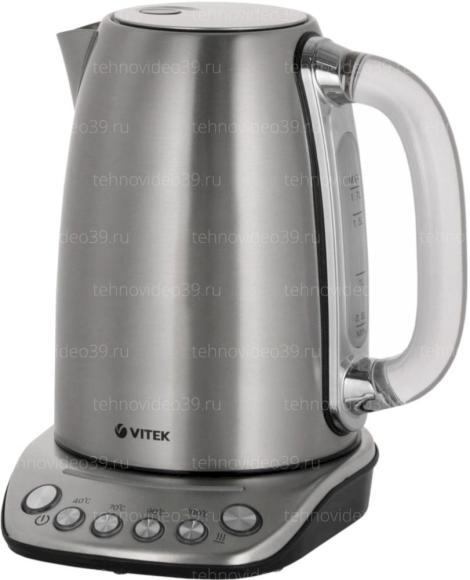 Электрический чайник Vitek VT-7089 Серебристый купить по низкой цене в интернет-магазине ТехноВидео