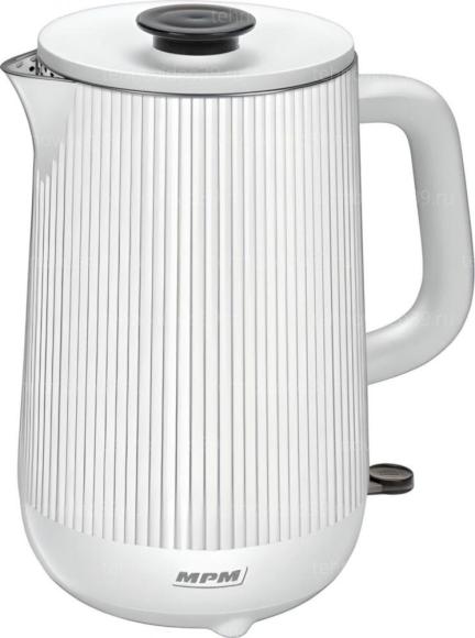 Электрический чайник MPM MCZ-115 белый купить по низкой цене в интернет-магазине ТехноВидео