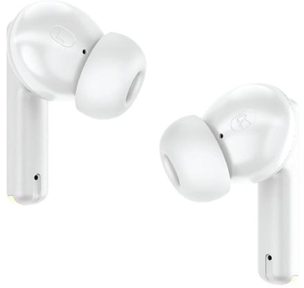 Наушники беспроводные Olmio TWE-15,белые (047402)