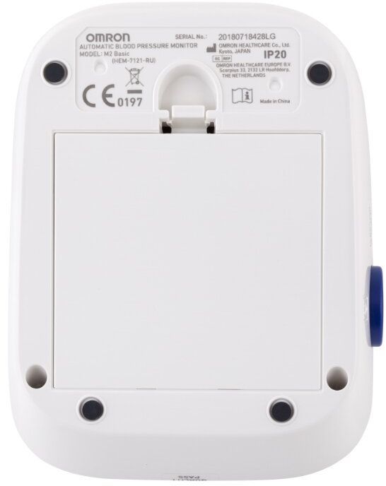 Измеритель артериального давления Omron автоматический (тонометр) M2 Basic (HEM-7121-RU)