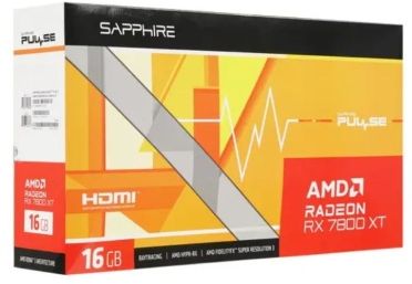 Видеокарта Radeon RX 7800 XT Sapphire PULSE 3D 16G 