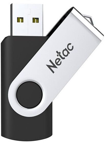 Флешка USB2.0 32Gb Netac U505 BLACK (NT03U505N-032G-20BK)