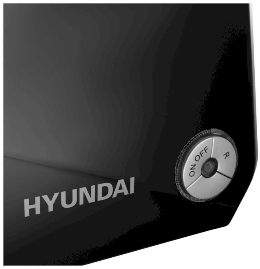 Мясорубка Hyundai HY-MG4422, черный/серебристый