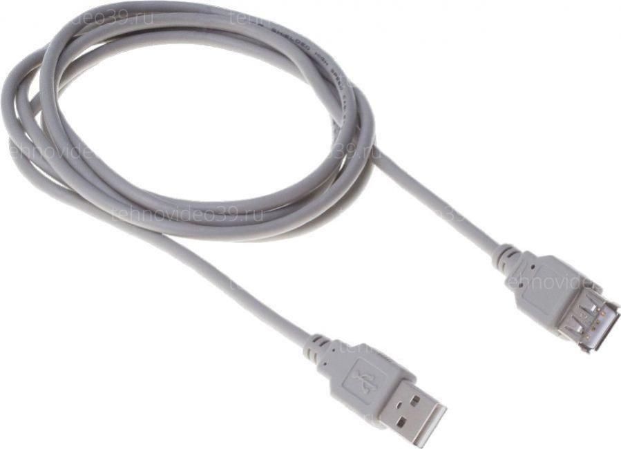 Кабель Buro BHP RET USB_AF18 USB A(m) USB A(f) 1.8м серый блистер купить по низкой цене в интернет-магазине ТехноВидео