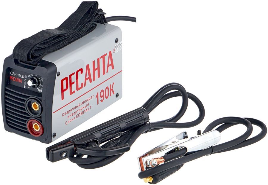 Сварочный аппарат инверторный Ресанта САИ190К (компакт) (65/36)