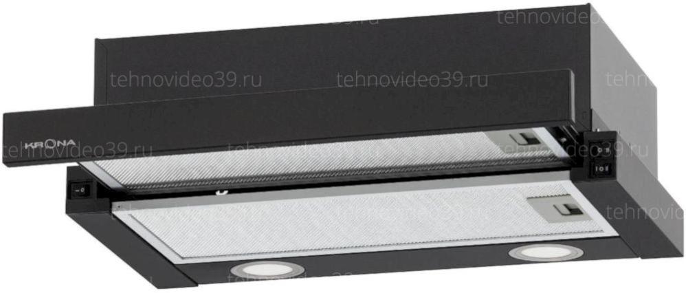 Вытяжка телескопическая Krona KAMILLA T 500 BLACK (КА-00007313) купить по низкой цене в интернет-магазине ТехноВидео