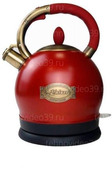 Электрический чайник Kaiser WK 2000 RotEm красный купить по низкой цене в интернет-магазине ТехноВидео