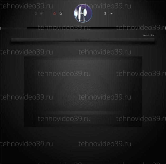 Духовой шкаф Bosch HMG 976RB1S Serie 8 с функцией СВЧ черный купить по низкой цене в интернет-магазине ТехноВидео