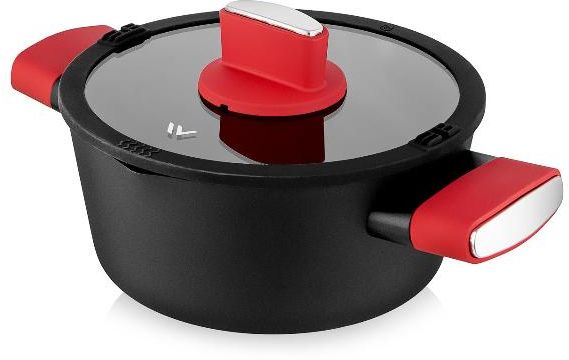 Кастрюля с крышкой Vensal Velours Rouge 1045VS 2.3л (VS1045)