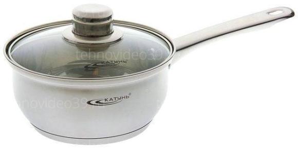 Ковш Катунь Гретта КТ04-K, 1,6л с крышкой, d-16 купить по низкой цене в интернет-магазине ТехноВидео