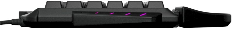 Игровой блок Оклик GMNG 703GK черный USB for gamer LED