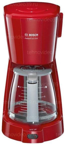 Кофеварка Bosch TKA 3A034, красный купить по низкой цене в интернет-магазине ТехноВидео