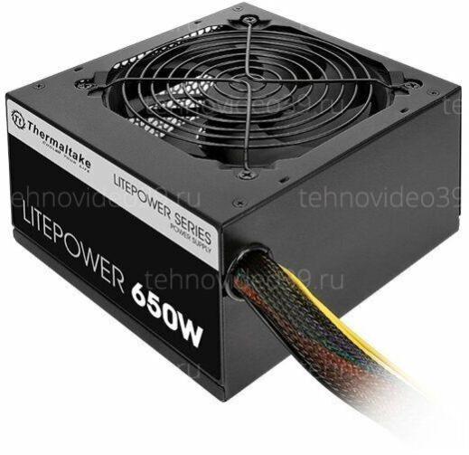 Блок питания Thermaltake ATX 650W Litepower (PS-LTP-0650NPCNEU-2) купить по низкой цене в интернет-магазине ТехноВидео