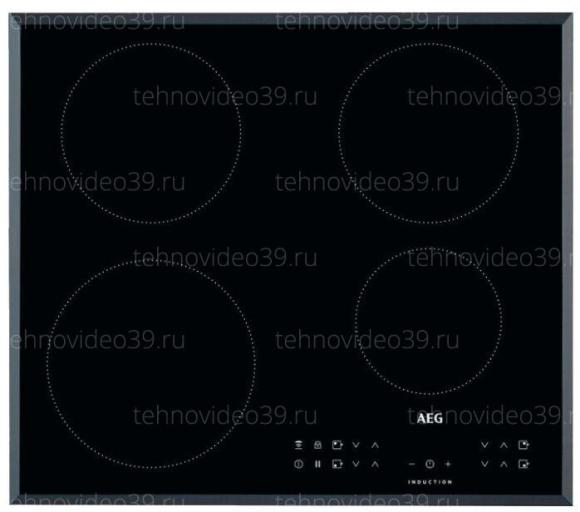 Индукционная варочная поверхность AEG IKB 64301FB черный купить по низкой цене в интернет-магазине ТехноВидео