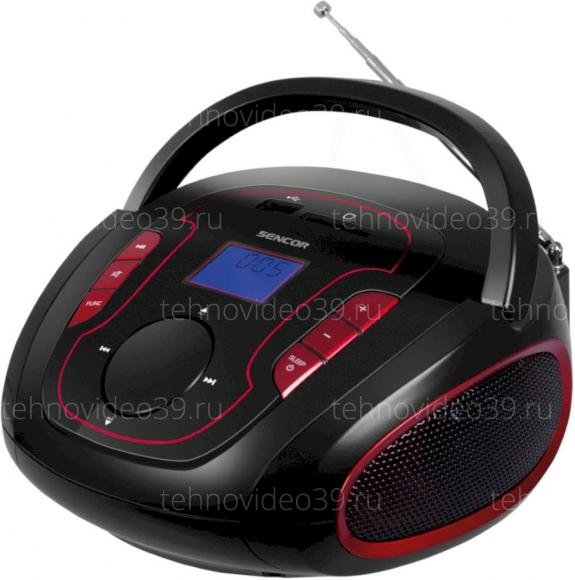 Радиоприемник Sencor SRD 230 BRD черный/крвсный купить по низкой цене в интернет-магазине ТехноВидео