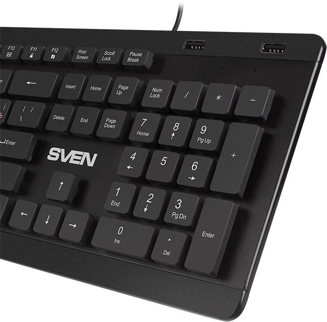 Клавиатура SVEN KB-E5700H Чёрный (SV-019150)