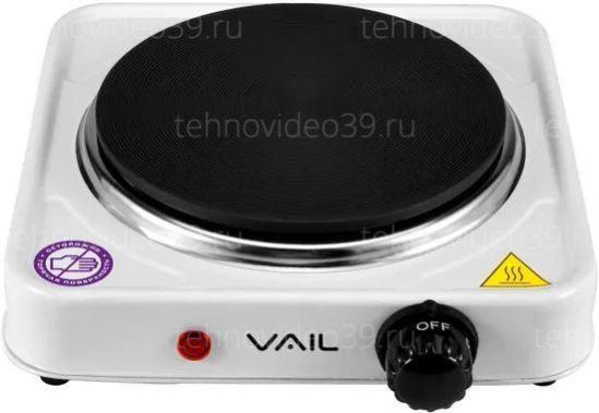 Плитка электрическая VAIL VL5218 чугун белый купить по низкой цене в интернет-магазине ТехноВидео