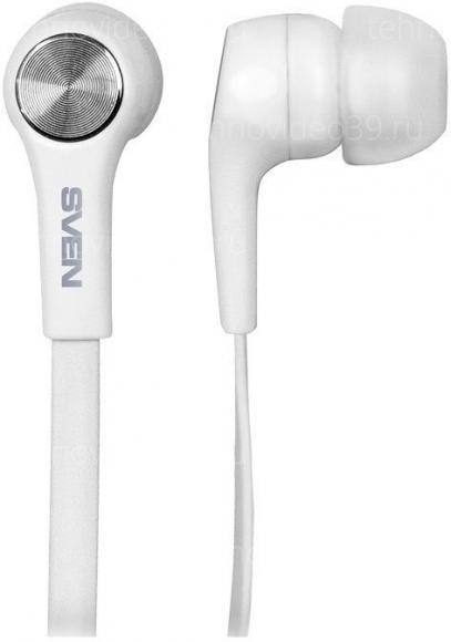 Наушники + микрофон Sven E-211M для мобильных устройств white (SV-015749) купить по низкой цене в интернет-магазине ТехноВидео