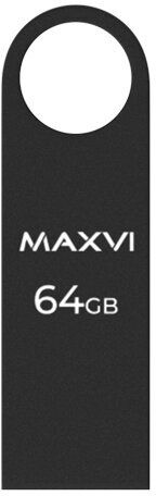 USB Flash Drive Maxvi MK2i dark grey (FD64GBUSB20C10MK2)