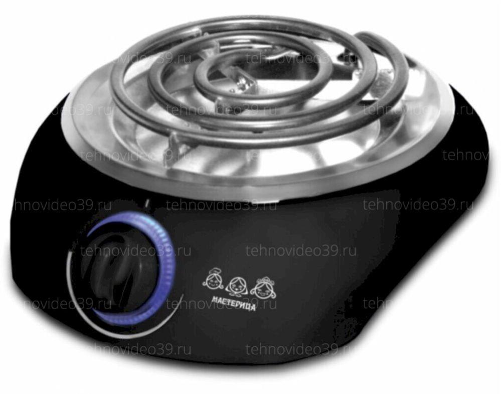 Плитка электрическая Мастерица ES-0101, черная купить по низкой цене в интернет-магазине ТехноВидео